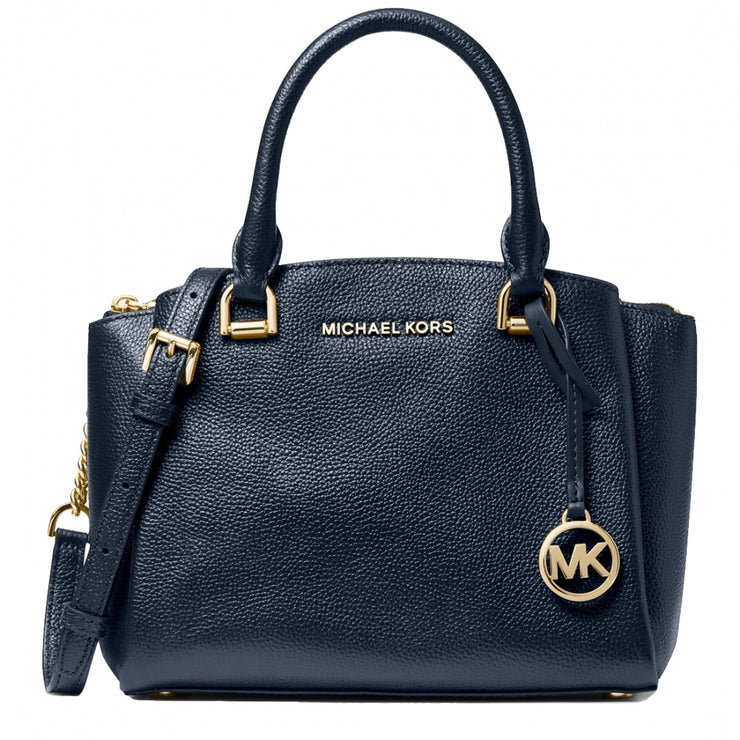 Michael michael kors signature hot sale maxine small leather messenger bag