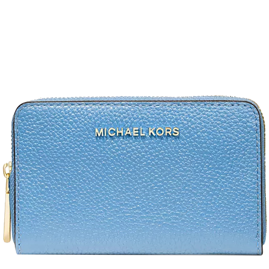 Michael Kors Small Pebbled Leather Wallet in South Pacific 32F9GJ6D0L –  