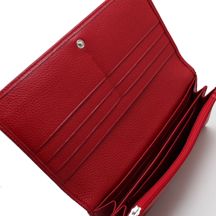 longchamp veau continental wallet