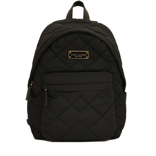 MARC JACOBS Varsity Black Nylon Abstract Adjustable Travel School