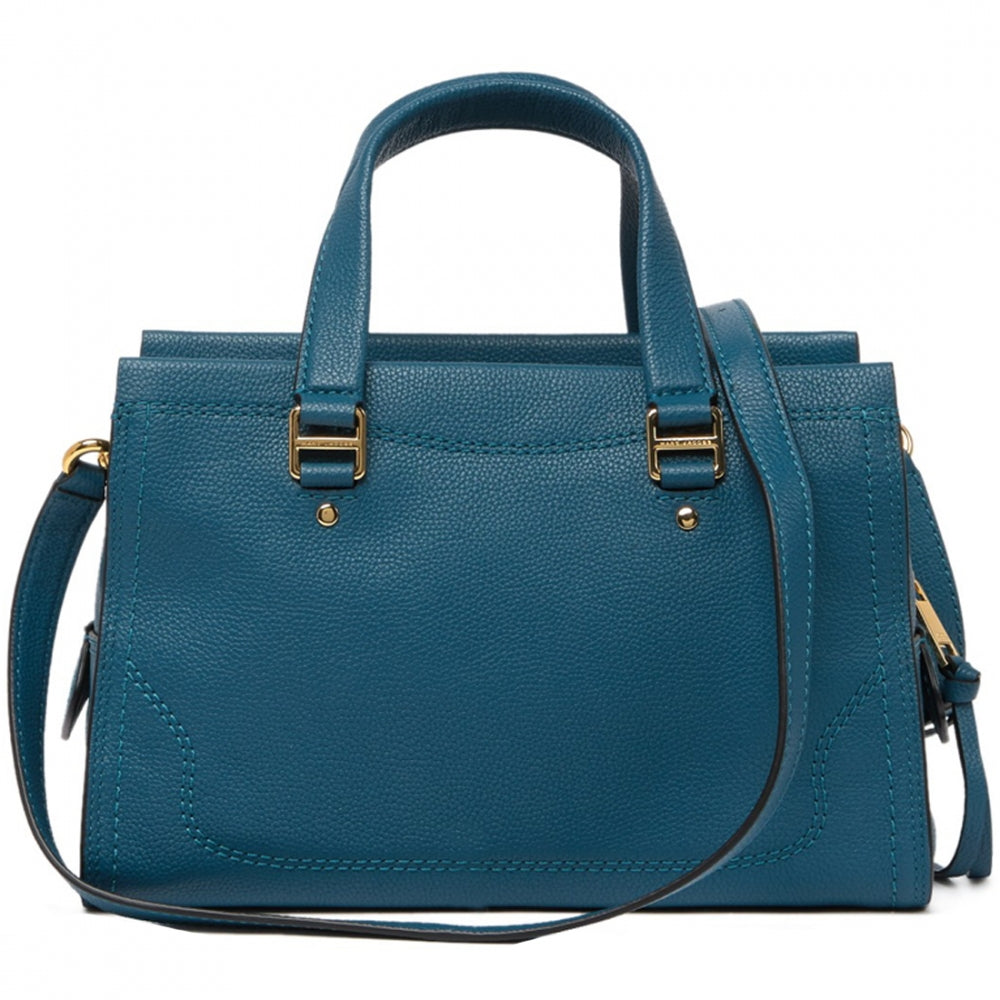 Marc Jacobs Cruiser Leather Satchel Bag- Deep Teal – PinkOrchard.com