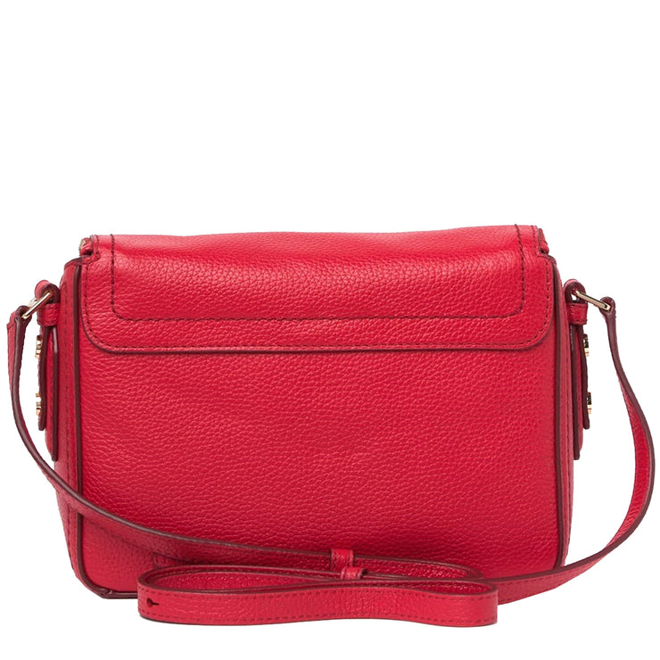 Marc Jacobs The Groove Leather Mini Messenger Bag in Fire Red ...