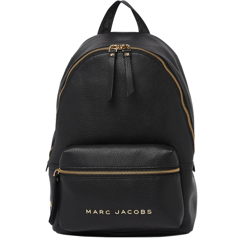  Marc Jacobs M0016679 Black/Gold Hardware Women's Quilted Nylon  Mini Backpack : Clothing, Shoes & Jewelry