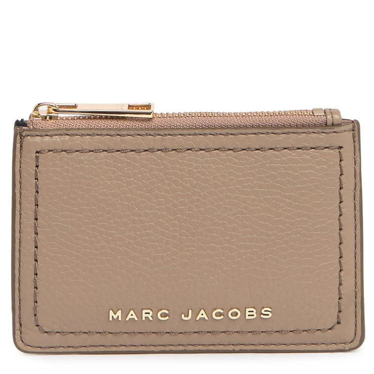 Marc Jacobs The Groove Top Zip Wallet in Greige M0016972 – PinkOrchard.com