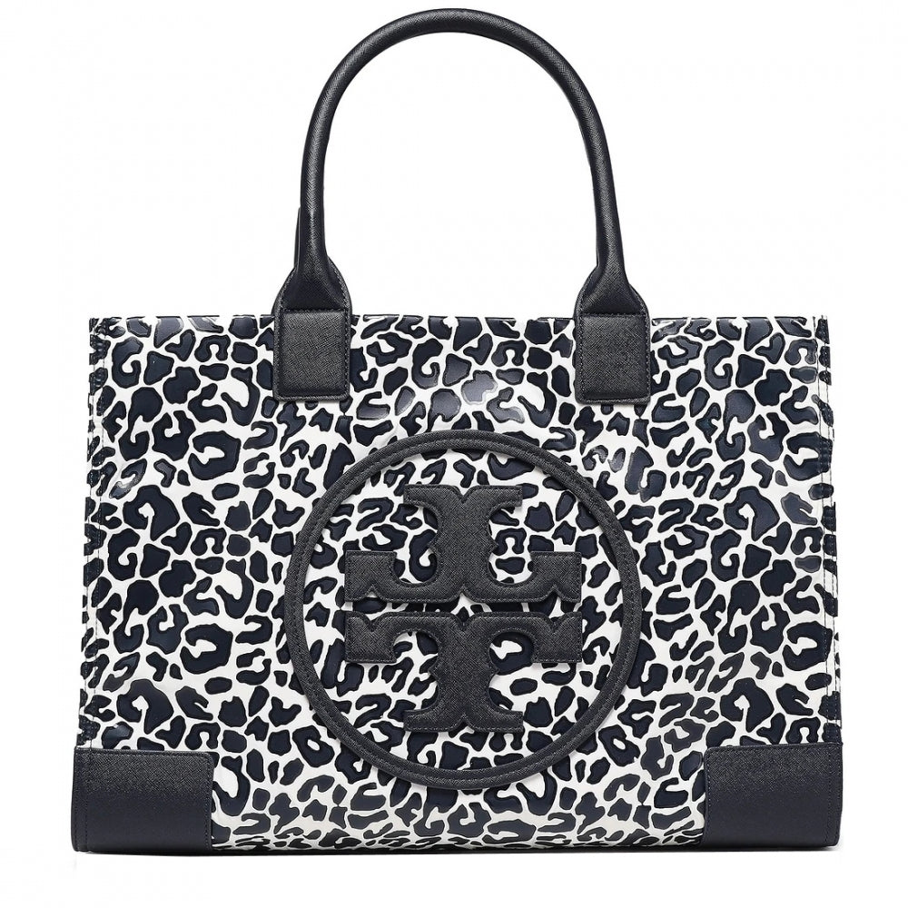 Tory Burch Ella Printed Tote Bag- Large Clouded Leopard – 