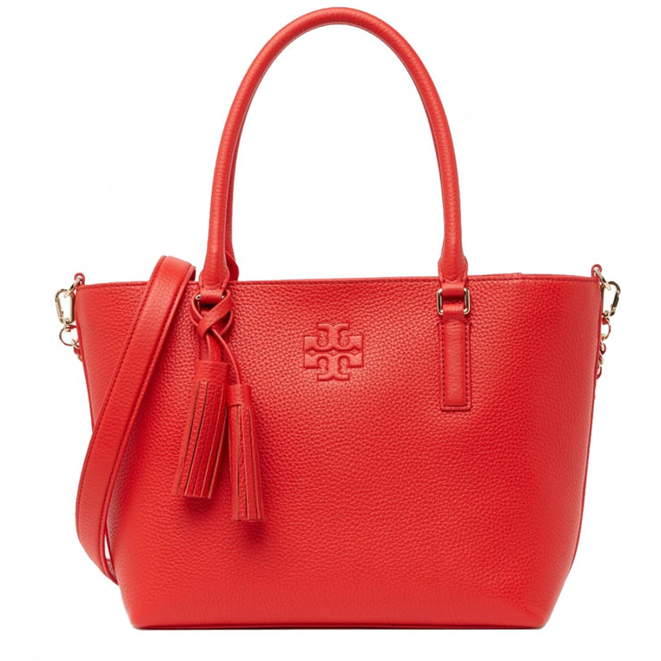 tory burch thea leather tote