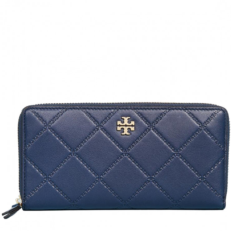 Tory Burch Georgia Zip Continental Wallet in Royal Navy – 