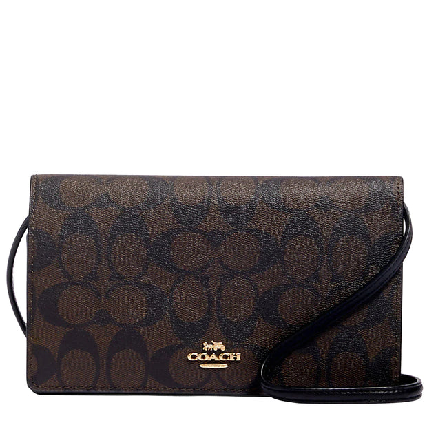 Coach Soft Orange Signature Logo Nolita 19 Wristlet, Best Price and  Reviews