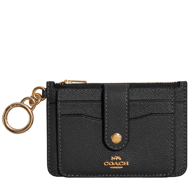 Coach Zip Card Case In Signature Canvas C4281 Black – LussoCitta