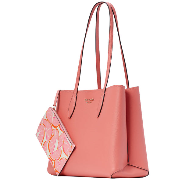 Kate Spade Spade Flower Jacquard Grapefruits Market Medium Tote Bag in –