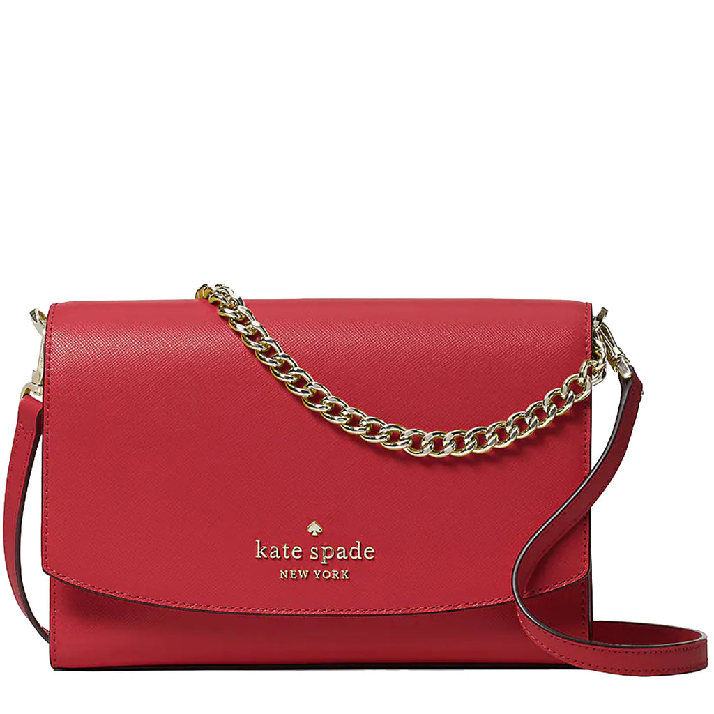 Kate Spade Carson Convertible Crossbody Bag in Red Currant wkr00119 –  