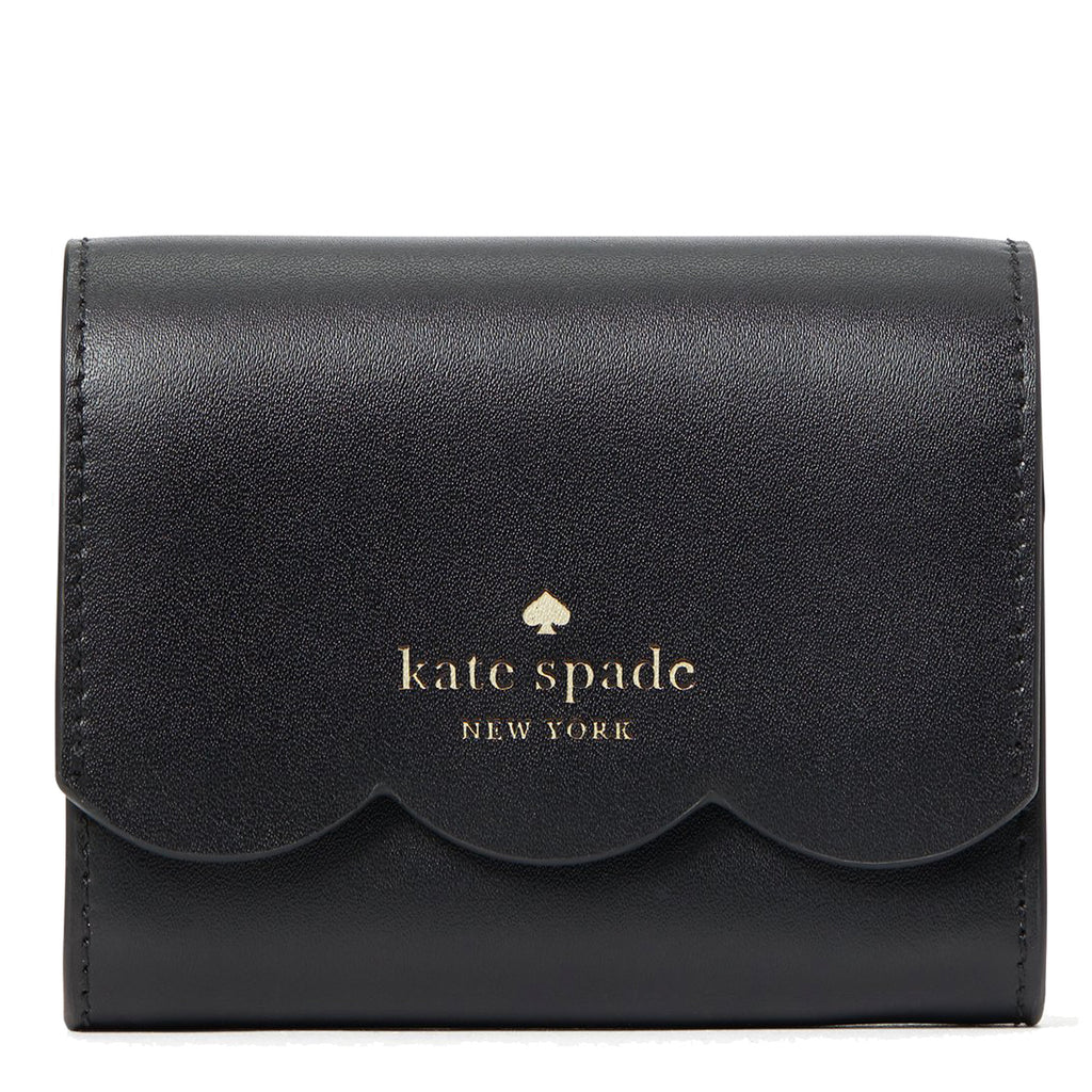 Kate Spade Gemma Small Flap Wallet in Black wkr00553 – 