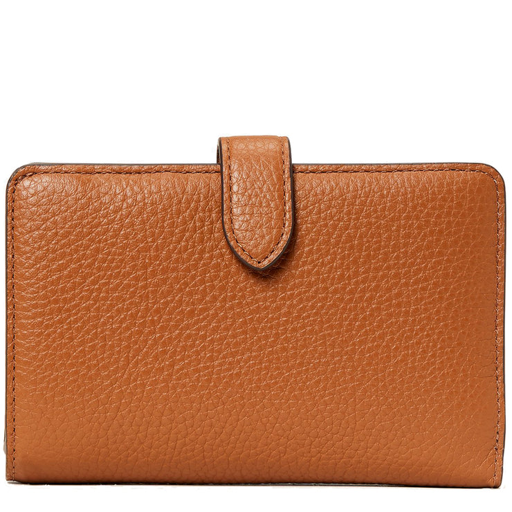 Kate Spade Leila Medium Compartment Bifold Wallet in Warm Gingerbread –  