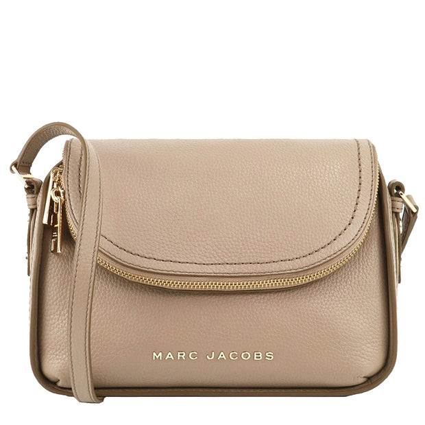 Marc Jacobs Playback Leather Crossbody Bag In Smoked Almond | ModeSens