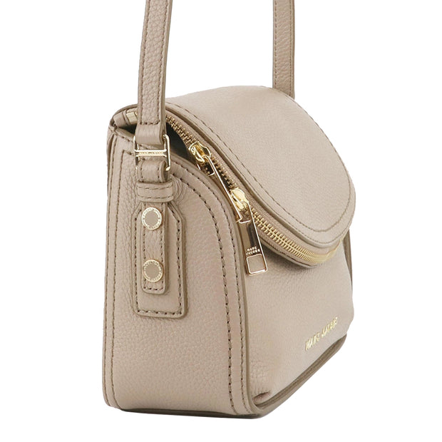 Marc Jacobs Playback Leather Crossbody Bag In Smoked Almond | ModeSens