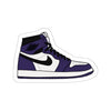 Jordan 1 - Court Purple Sticker