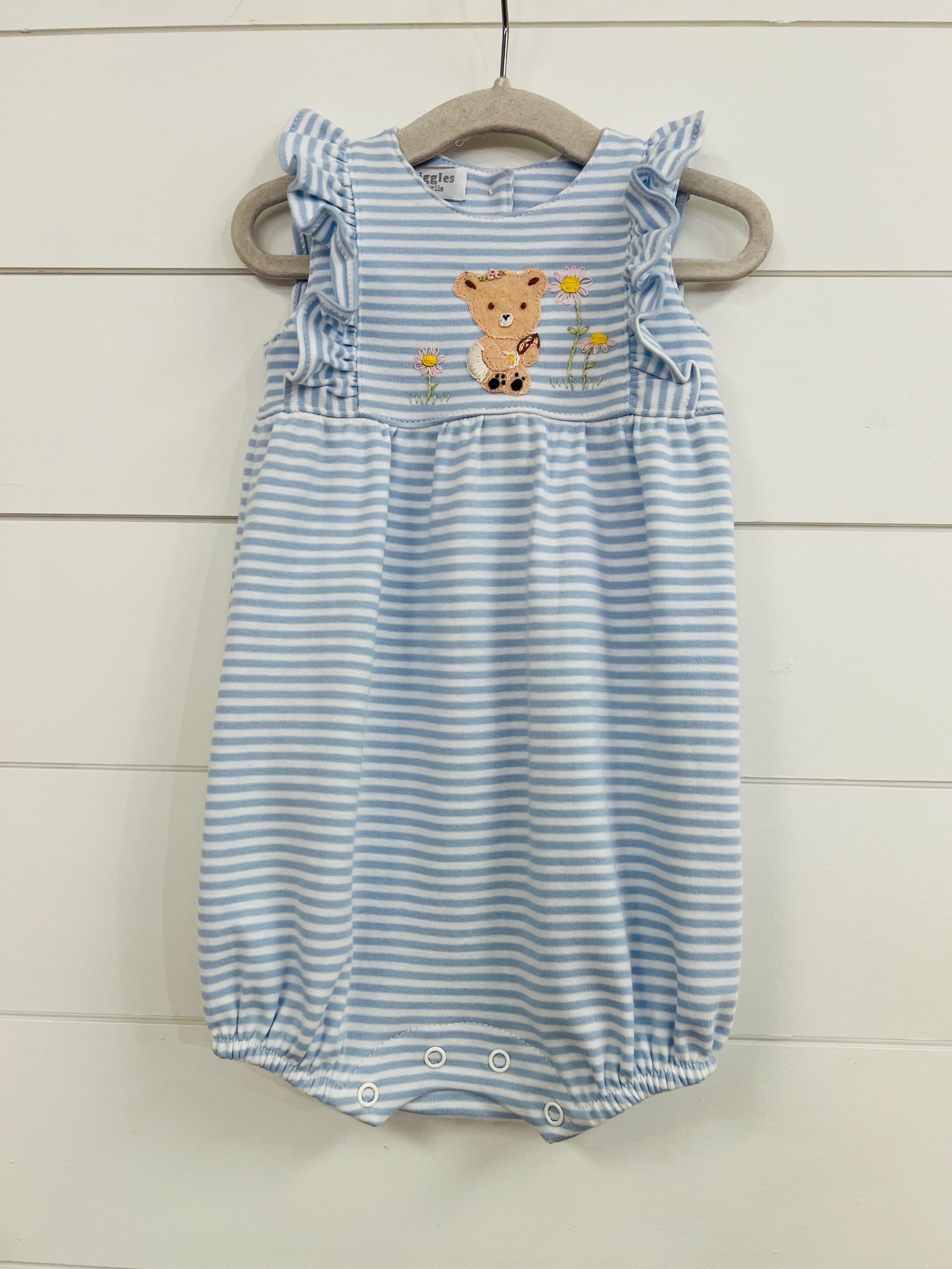 Ruffle Sleeve Bubble | Oh Honey