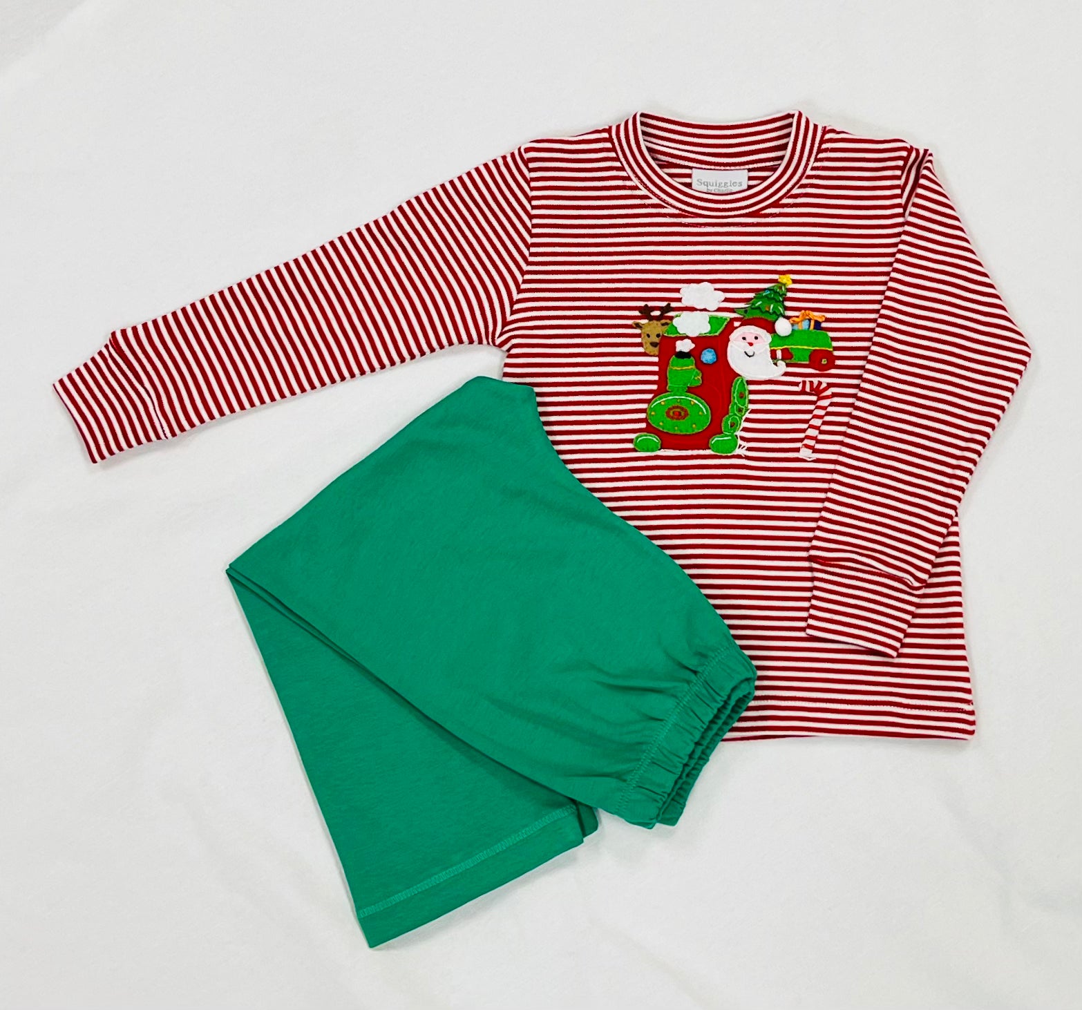 Christmas Cannonball Pant Set (2T)