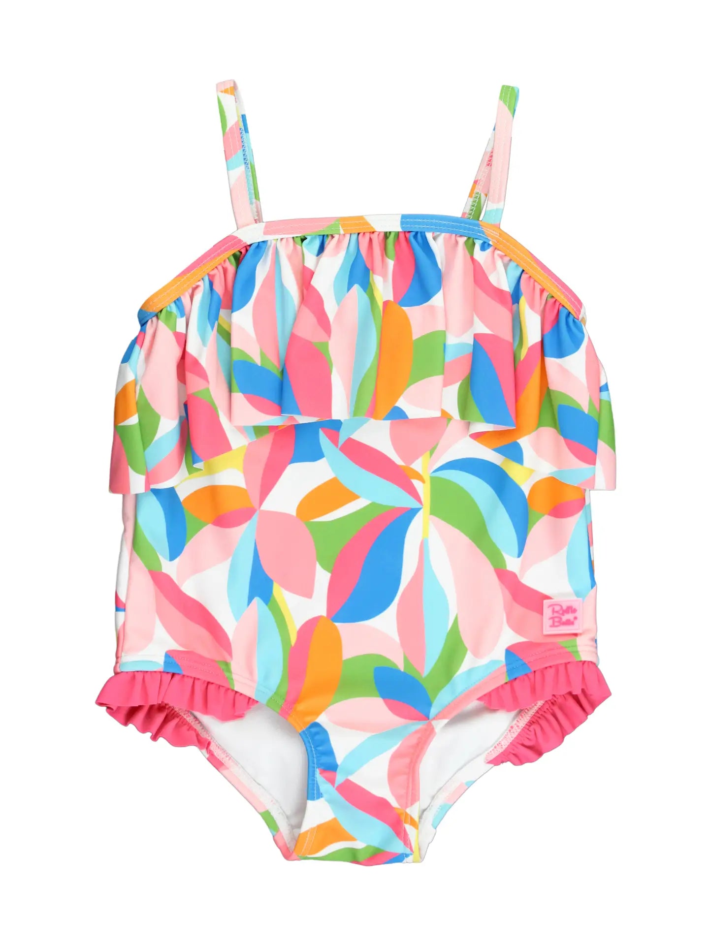 Tropical Adventure Single Ruffle One Piece