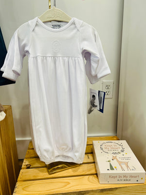 Blessed Embroidered Gown - Addie Lou Blu