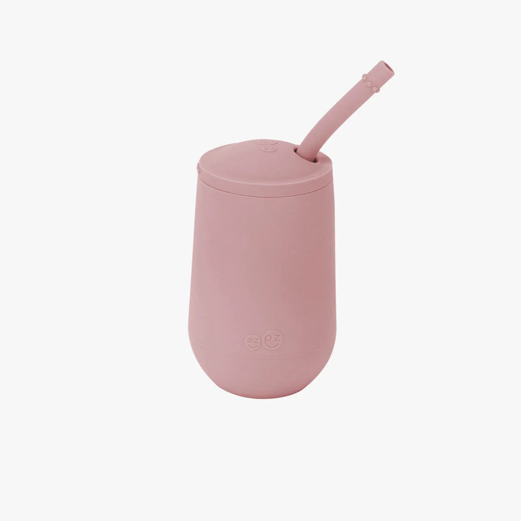 ezpz Happy Cup + Straw System - Blue