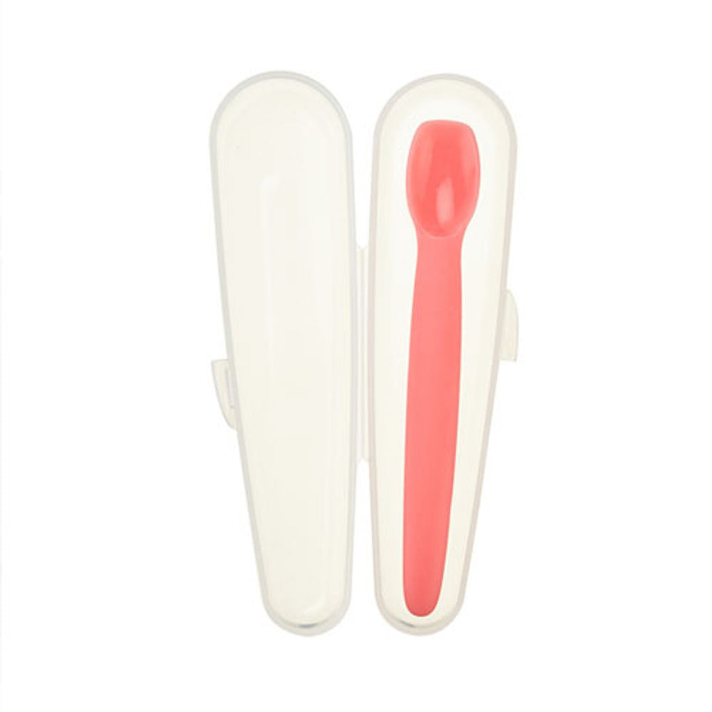 Innobaby Silicone Baby Spoon with Carrying Case