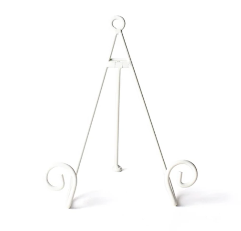 White Swirl Plate Stand, Big – Addie Lou Blu