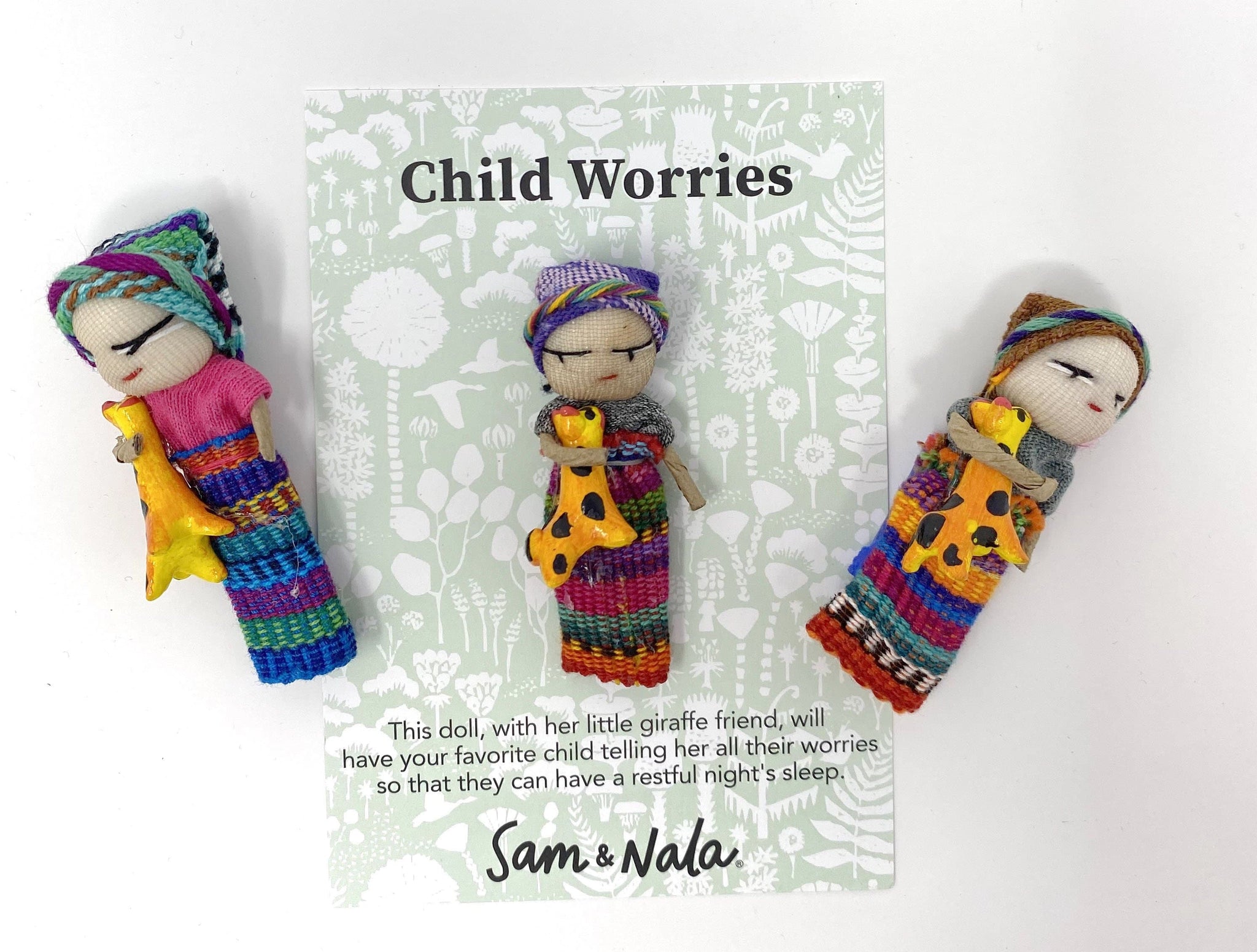 Hand-Woven Worry Dolls - Sleep