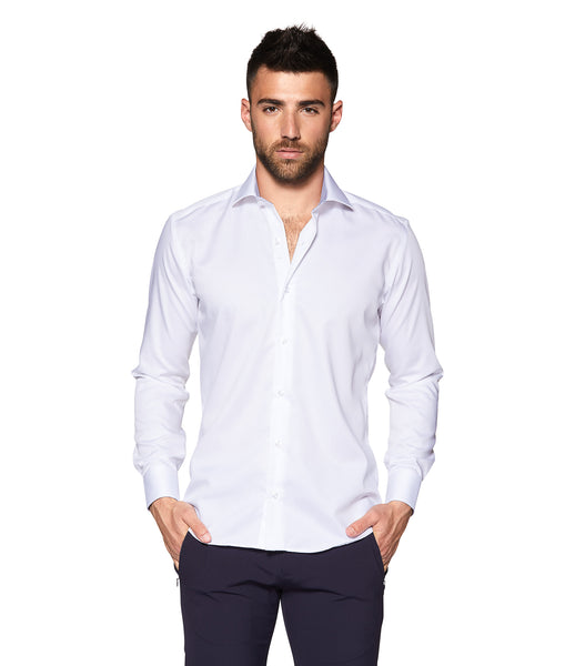 Bertigo White Tavor Button Down Shirt – Bertigo Shop