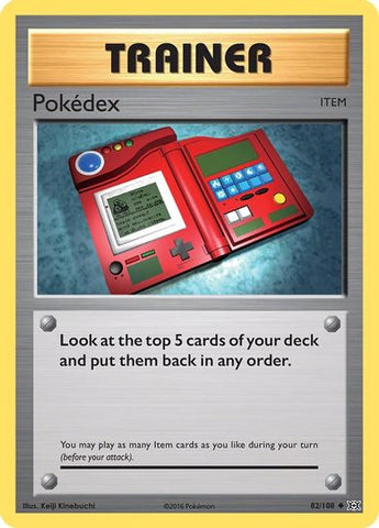 Pokédex Reverse - Black & White Pokémon card 98/114