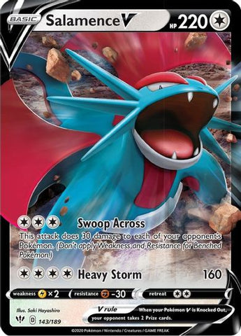 Pokemon Zarude V 167/185 Full Art Ultra Rare Vivid Voltage Nm-Mint