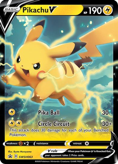 Pokemon : SWSH BRILLIANT STARS MIMIKYU V 068/172 ULTRA RARE