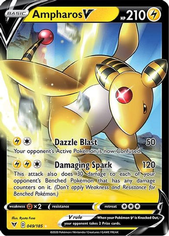 Zarude V 022/185 - Vivid Voltage - Chilling Reign - Shining Fates - Pokemon  3 Card Lot - Holo