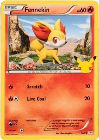 Cyndaquil Holo - McDonald's Collection 2021 Pokémon card 10/25