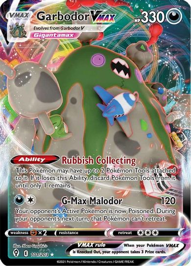 Pokemon TCG Evolving Skies Full Art Single Strike Golurk V 070/203 Ultra  Rare