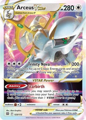 Pokemon - Arceus LV.X (95) - Arceus - Holofoil : : Toys & Games