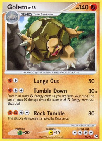 Verified Golurk - Plasma Blast by Pokemon Cards