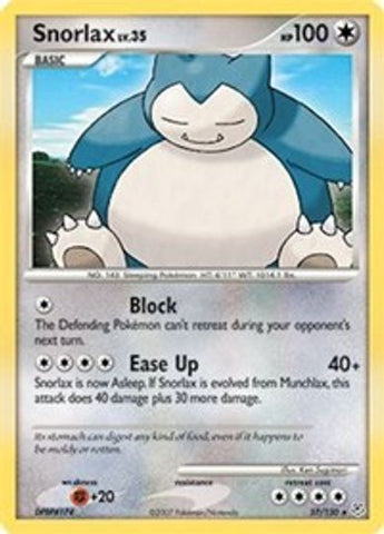 Pokemon Snorlax-GX - SM05 - Oversized Promo Promos 