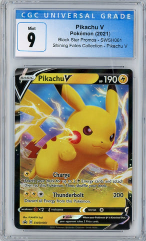 Carta Pikachu V (SWSH061) Pokémon Original