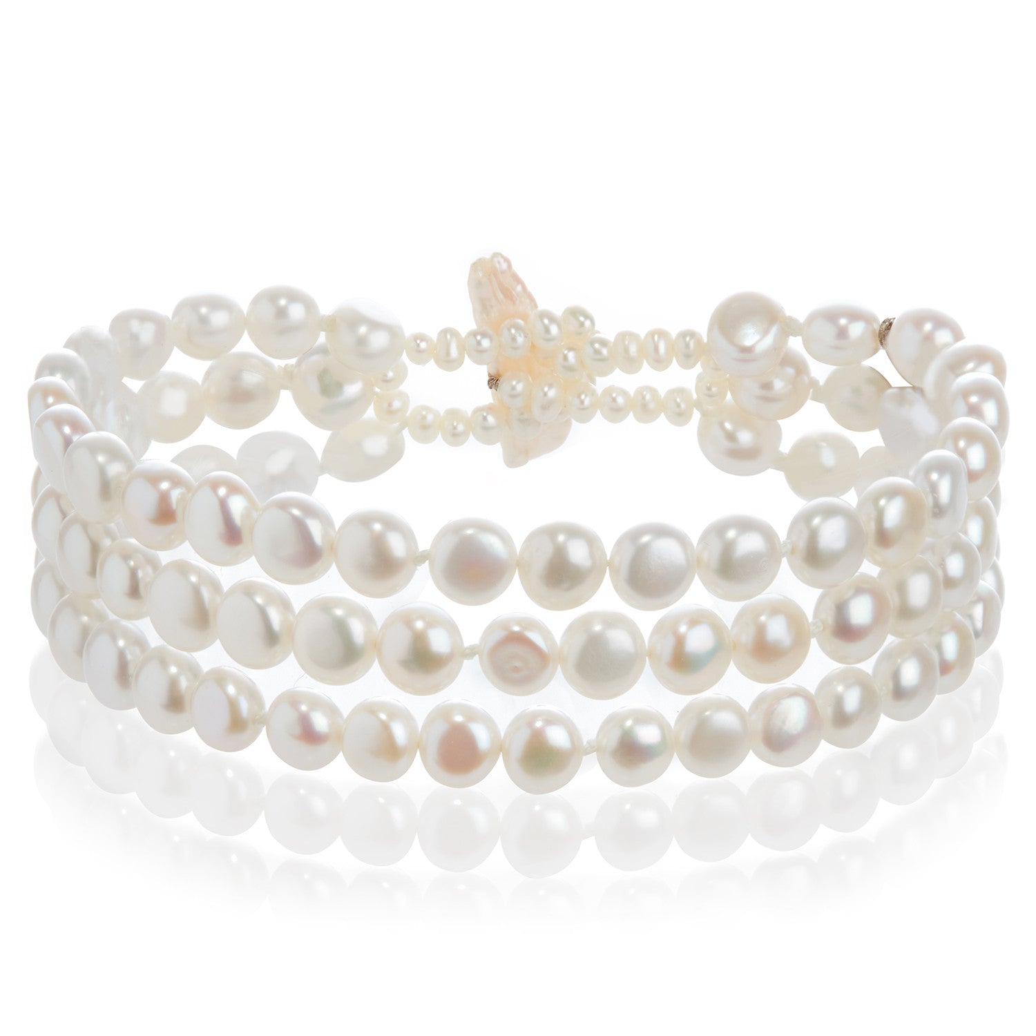 3 pearl bracelet