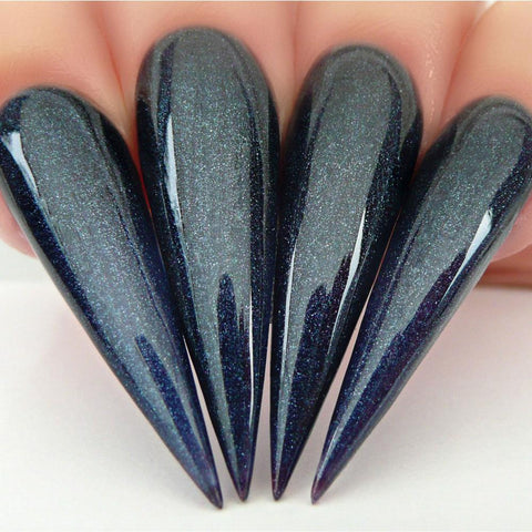 super dark blue nail polish
