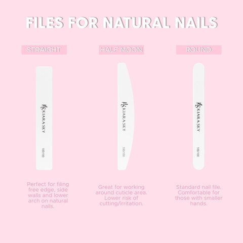 files to use for DIY manicures