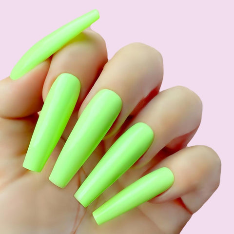 Tea-quila green nail polish