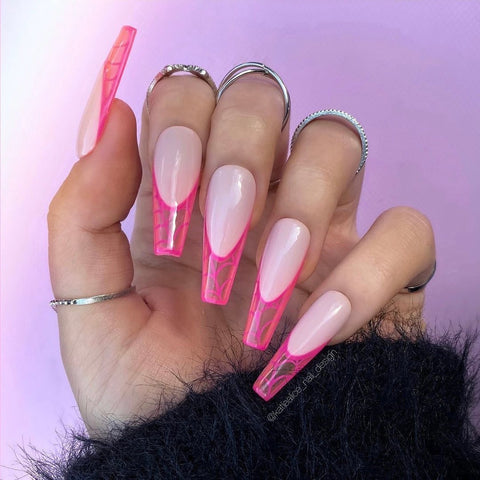 sheer pink nail polish color
