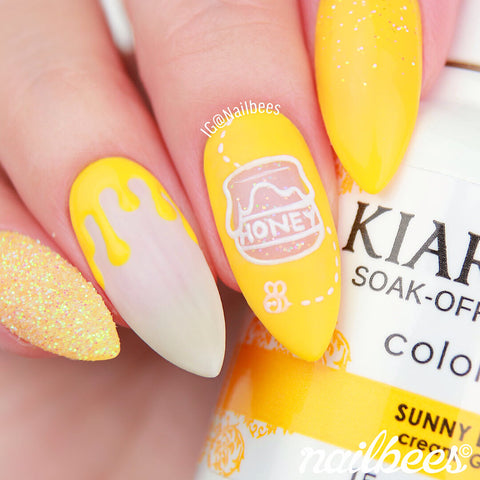Sunny Daze yellow nail polish