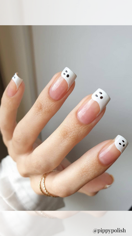 ghost tip nails
