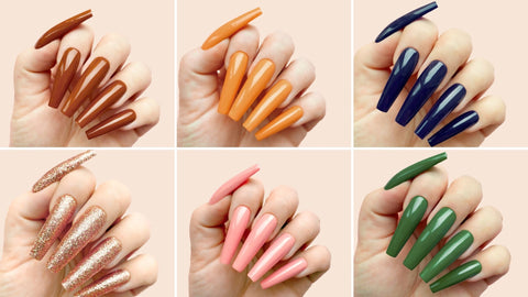 fall 2021 nail color collection