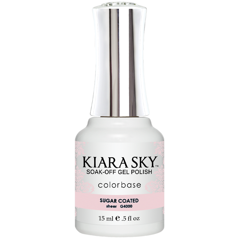 Sugar Coated | Pink Nude Gel Nail Polish | Kiara Sky