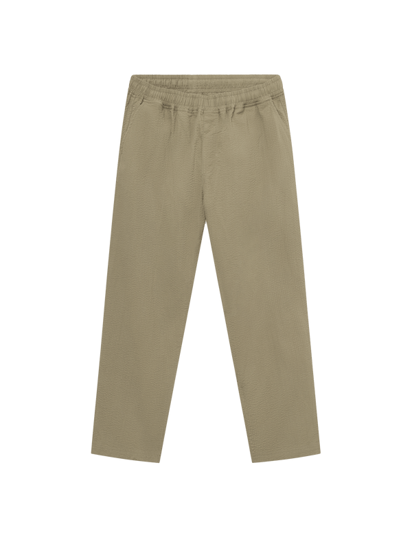 Twill Trousers, Elasticated Waistband, for Babies - green, Baby