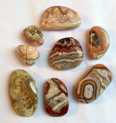 Crazy Lace Agate Polished Stones 